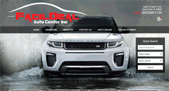 Desktop Screenshot of facildealauto.com